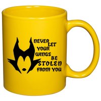 Never Let Your Wings Be Stolen 11oz C Handle Ceramic Mug