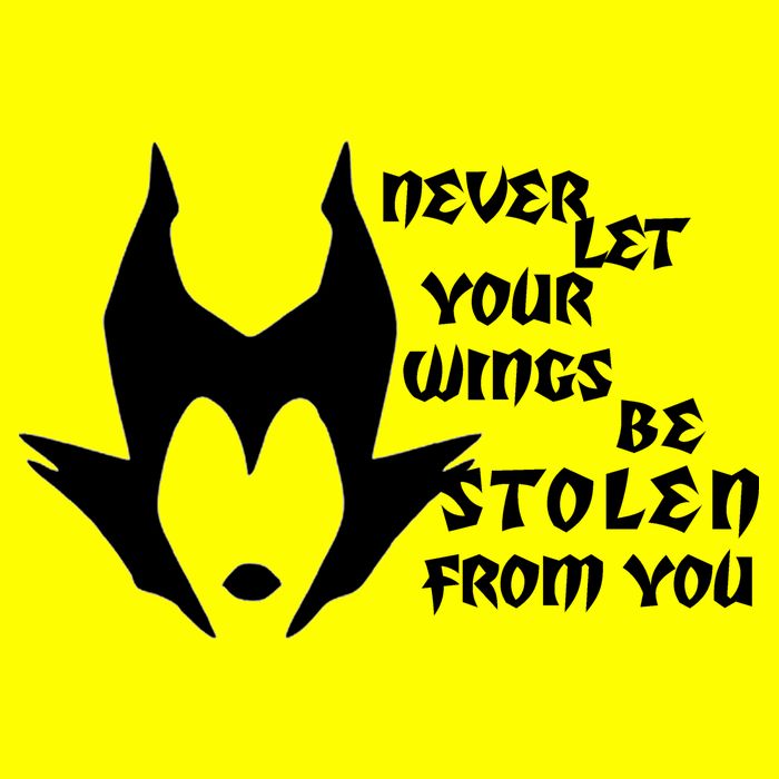 Never Let Your Wings Be Stolen 25L Jumbo Tote