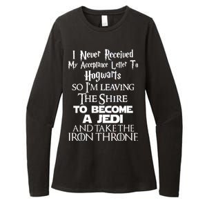 Never Received My Acceptance Letter Become A Jedi Womens CVC Long Sleeve Shirt