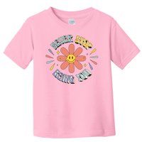 Never Stop Being You Flower Toddler T-Shirt