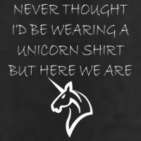 Never Thought I'd Wear A Unicorn Beanie