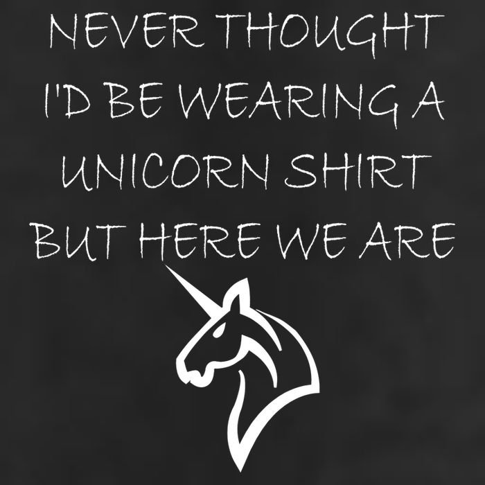 Never Thought I'd Wear A Unicorn Beanie