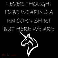 Never Thought I'd Wear A Unicorn Kids T-Shirt
