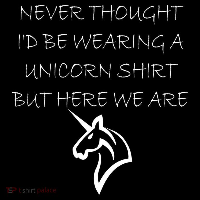 Never Thought I'd Wear A Unicorn Kids T-Shirt