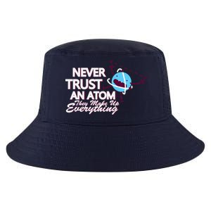 Never Trust An Atom Cool Comfort Performance Bucket Hat