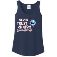 Never Trust An Atom Ladies Essential Tank