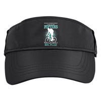 Never Underestimate A Man In His Fifties Who Can Ride A Bicycle Adult Drive Performance Visor