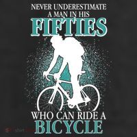Never Underestimate A Man In His Fifties Who Can Ride A Bicycle Beanie