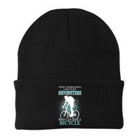 Never Underestimate A Man In His Seventies Who Can Ride A Bicycle Beanie