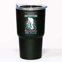Never Underestimate A Man In His Seventies Who Can Ride A Bicycle Tumbler
