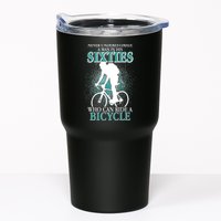Never Underestimate A Man In His Sixties Who Can Ride A Bicycle Tumbler