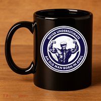 Never Underestimate An Old Man Born In April 11oz C Handle Ceramic Mug