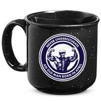 Never Underestimate An Old Man Born In April 15oz Campfire Ceramic Mug
