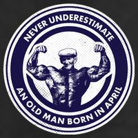 Never Underestimate An Old Man Born In April 15oz Campfire Ceramic Mug