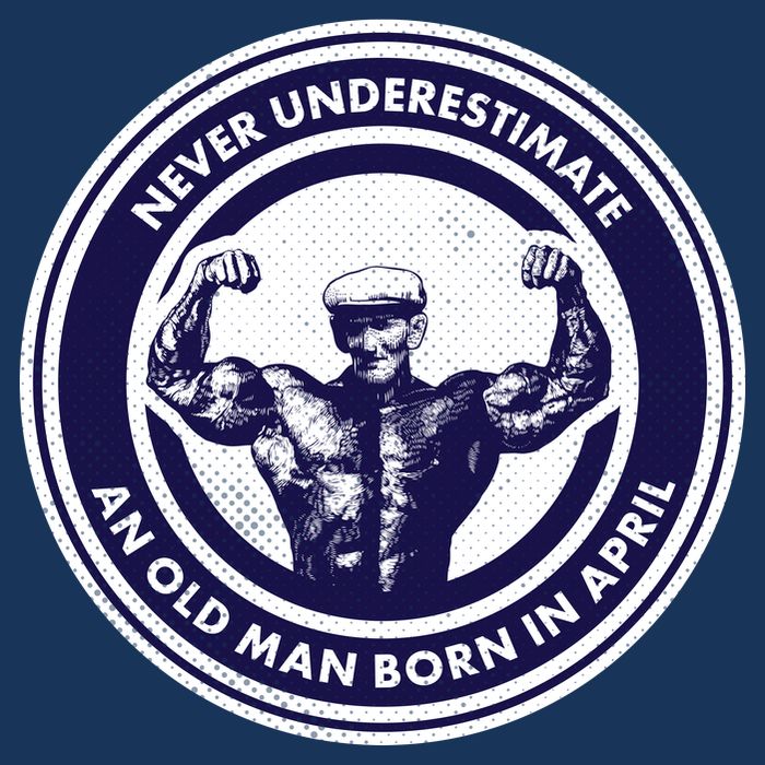 Never Underestimate An Old Man Born In April 16 in Basic Backpack
