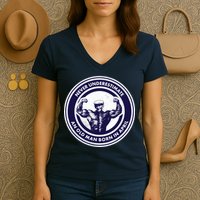 Never Underestimate An Old Man Born In April Women's V-Neck T-Shirt
