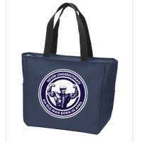 Never Underestimate An Old Man Born In April Zip Tote Bag