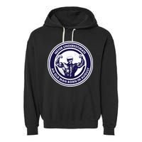 Never Underestimate An Old Man Born In August Garment-Dyed Fleece Hoodie