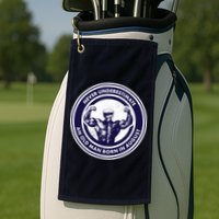 Never Underestimate An Old Man Born In August Golf Towel