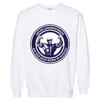 Never Underestimate An Old Man Born In August Garment-Dyed Sweatshirt