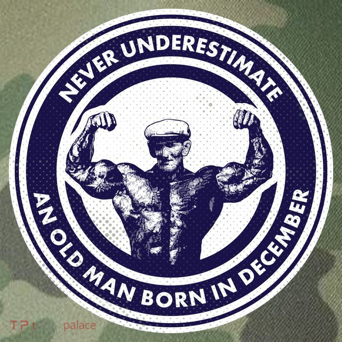 Never Underestimate An Old Man Born In December Legacy Tie Dye Trucker Hat