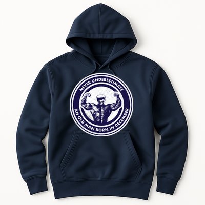 Never Underestimate An Old Man Born In December Hoodie