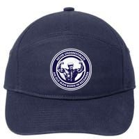 Never Underestimate An Old Man Born In December 7-Panel Snapback Hat