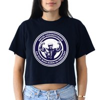 Never Underestimate An Old Man Born In February  Crop Top