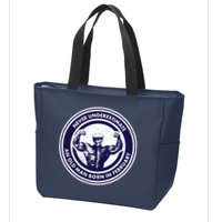 Never Underestimate An Old Man Born In February  Zip Tote Bag