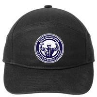 Never Underestimate An Old Man Born In January 7-Panel Snapback Hat