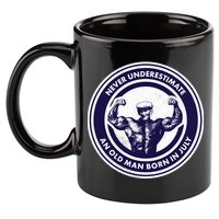 Never Underestimate An Old Man Born In July 11oz C Handle Ceramic Mug