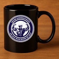 Never Underestimate An Old Man Born In July 11oz C Handle Ceramic Mug