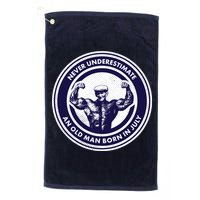 Never Underestimate An Old Man Born In July Golf Towel