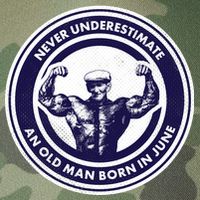 Never Underestimate An Old Man Born In June Legacy Tie Dye Trucker Hat