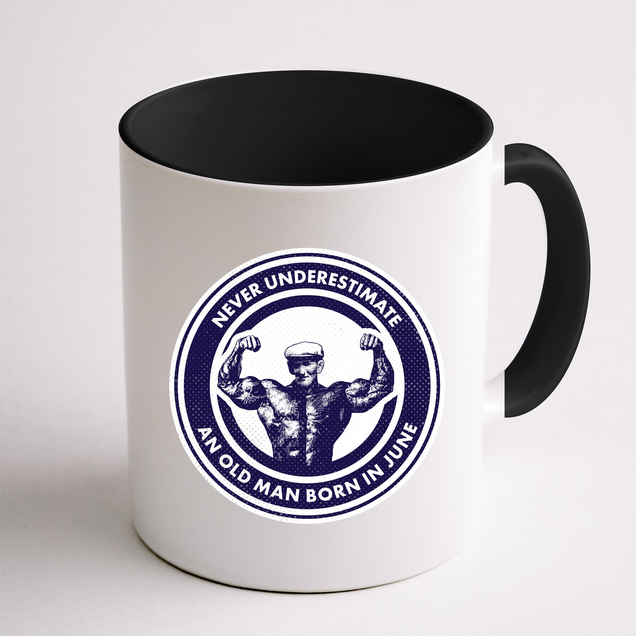Never Underestimate An Old Man Born In June Mug