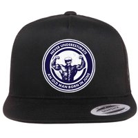 Never Underestimate An Old Man Born In June Flat Bill Trucker Hat