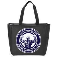 Never Underestimate An Old Man Born In June Zip Tote Bag