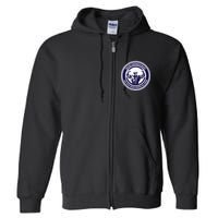 Never Underestimate An Old Man Born In June Full Zip Hoodie