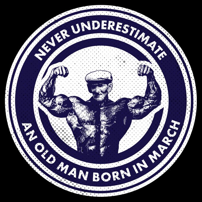 Never Underestimate An Old Man Born In March Impact Tech Backpack