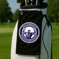 Never Underestimate An Old Man Born In March Golf Towel