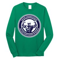Never Underestimate An Old Man Born In March Long Sleeve Shirt