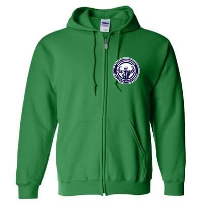 Never Underestimate An Old Man Born In March Full Zip Hoodie