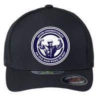 Never Underestimate An Old Man Born In May Flexfit Unipanel Trucker Cap