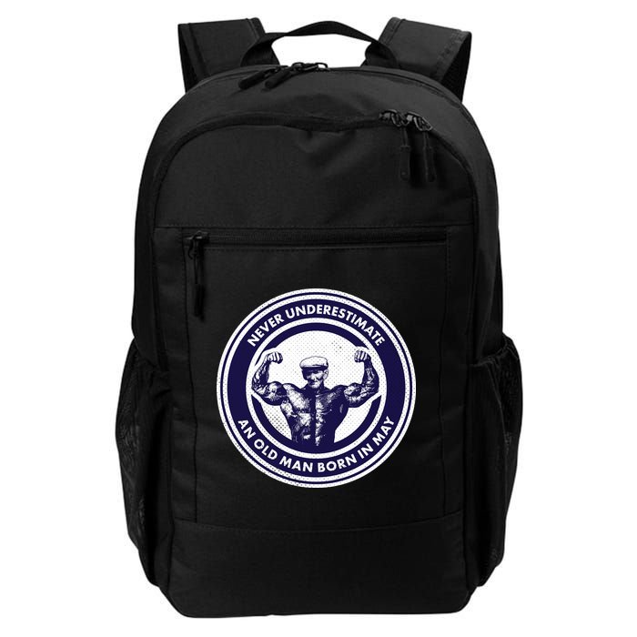 Never Underestimate An Old Man Born In May Backpack