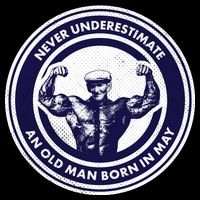 Never Underestimate An Old Man Born In May Backpack