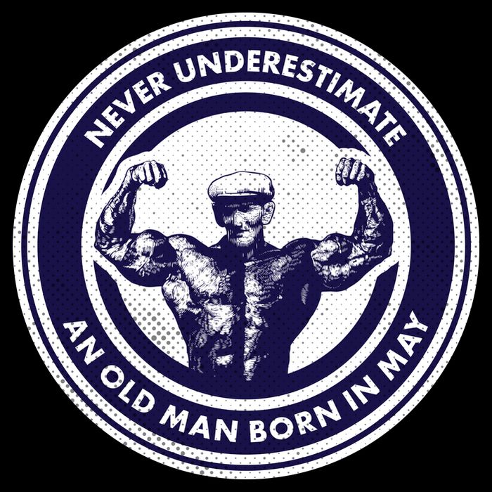 Never Underestimate An Old Man Born In May Backpack