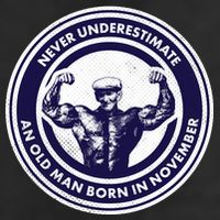 Never Underestimate An Old Man Born In November  Tumbler