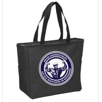 Never Underestimate An Old Man Born In November  Zip Tote Bag