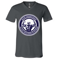 Never Underestimate An Old Man Born In October V-Neck T-Shirt