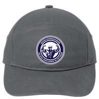 Never Underestimate An Old Man Born In October 7-Panel Snapback Hat